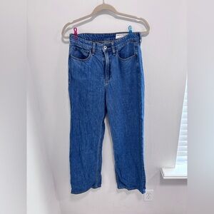 rag & bone Blue Straight-Leg Jeans